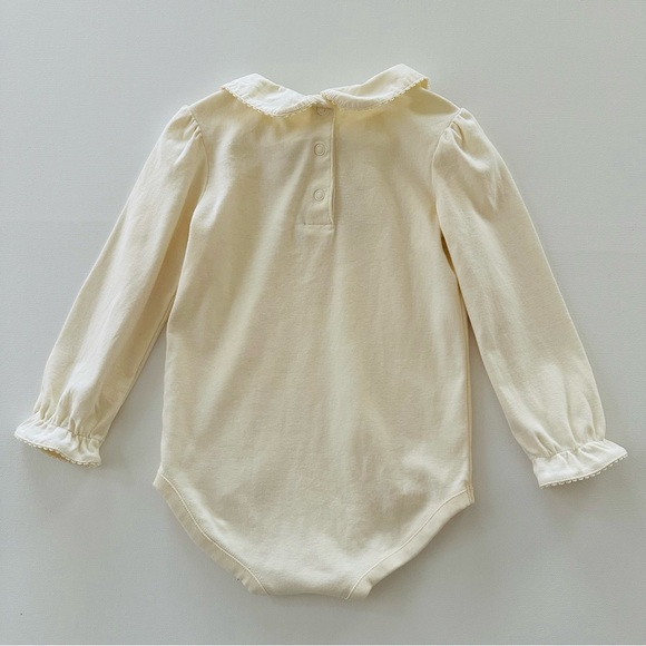 Gymboree 2005 Toddler Girl 3T Cream Bunny Long Sleeve Bodysuit - Picture 6 of 6
